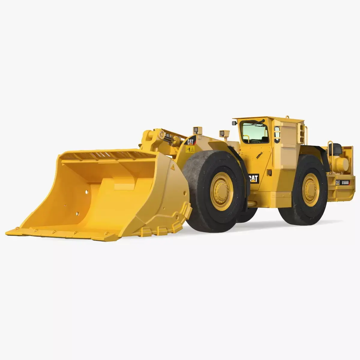 Mining Loader Cat R1600H Rigged 3D model by 3dmi