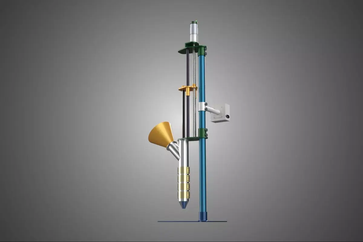 MINI SCALE SEMI AUTO PRESS INJECTION MOULDING MOULDER PLASTIC 3D model