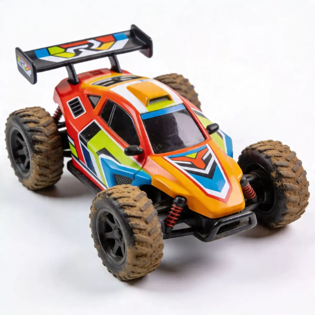 Stylized RC Rally Car 3D Model Low-poly 3D model