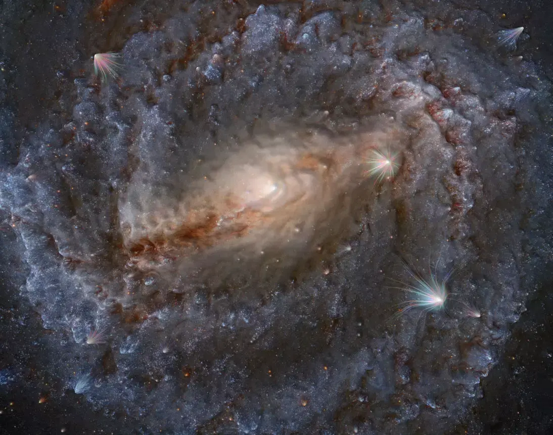 NGC 2336 GALAXY 3D SOFTWARE ANALYSIS 3D print model