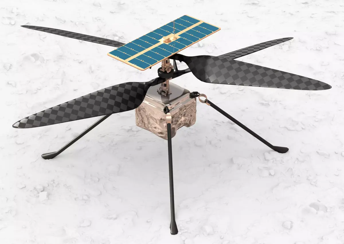 Ingenuity Mars Helicopter 3D model purchase