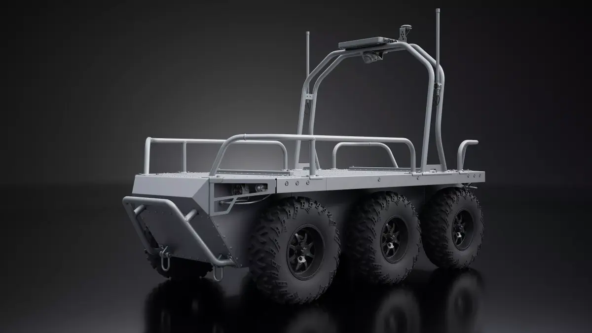 Ratel H UGV High-Poly 3D model