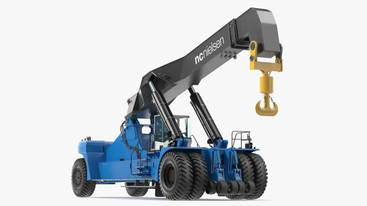 Reach Stacker Container Handler NC Nielsen 3D model