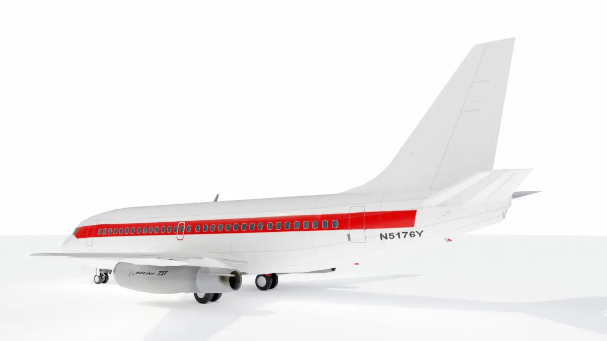 Boeing 737-200 Generic Livery(1) 3D model