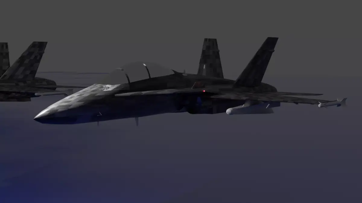 KF - 18  Free 3D model