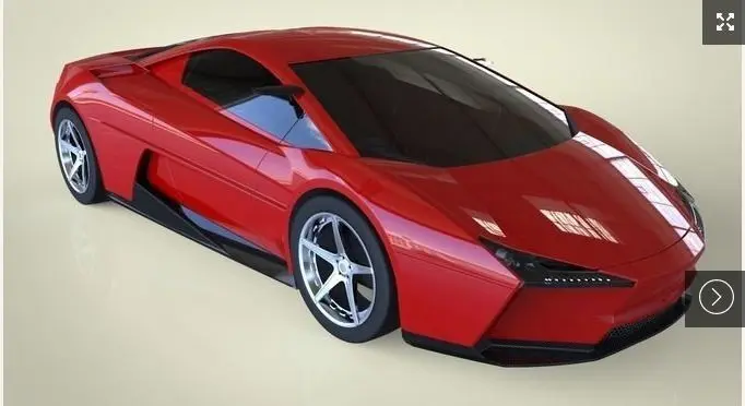 ADA Conept Car Free 3D model