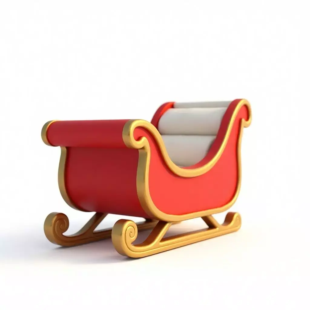 Cartoon Christmas Gingerbread House 3D Model Low-poly 3D model 2