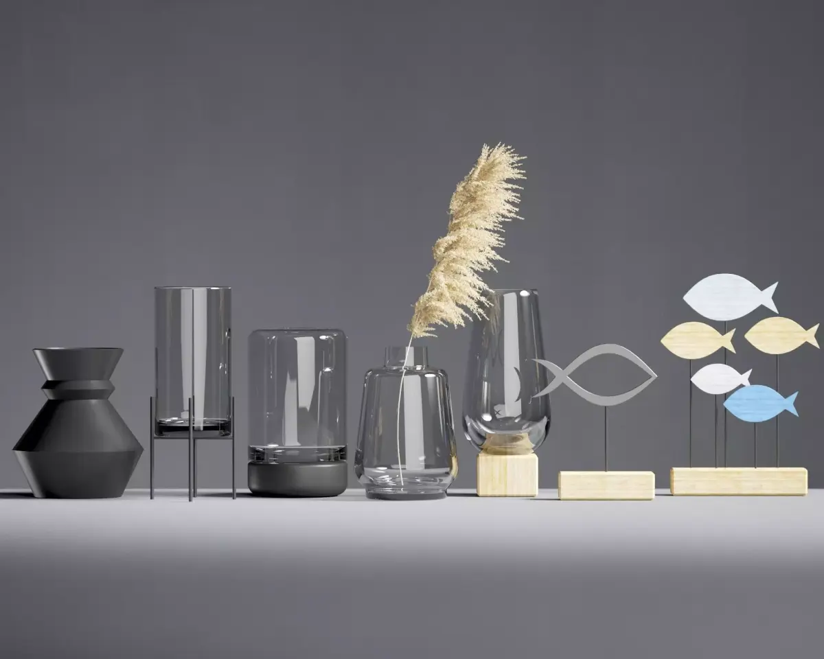 la redoute and dg home decor set  3D model