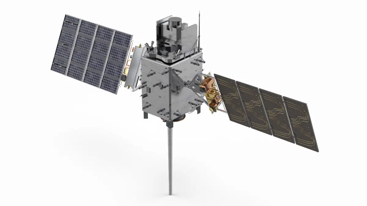 GOES-R Satellite Double Panel 3D model