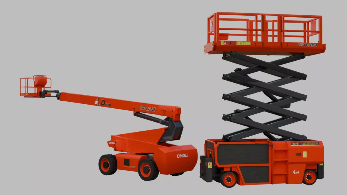 Electric Scissor Lift Compact 3D model
