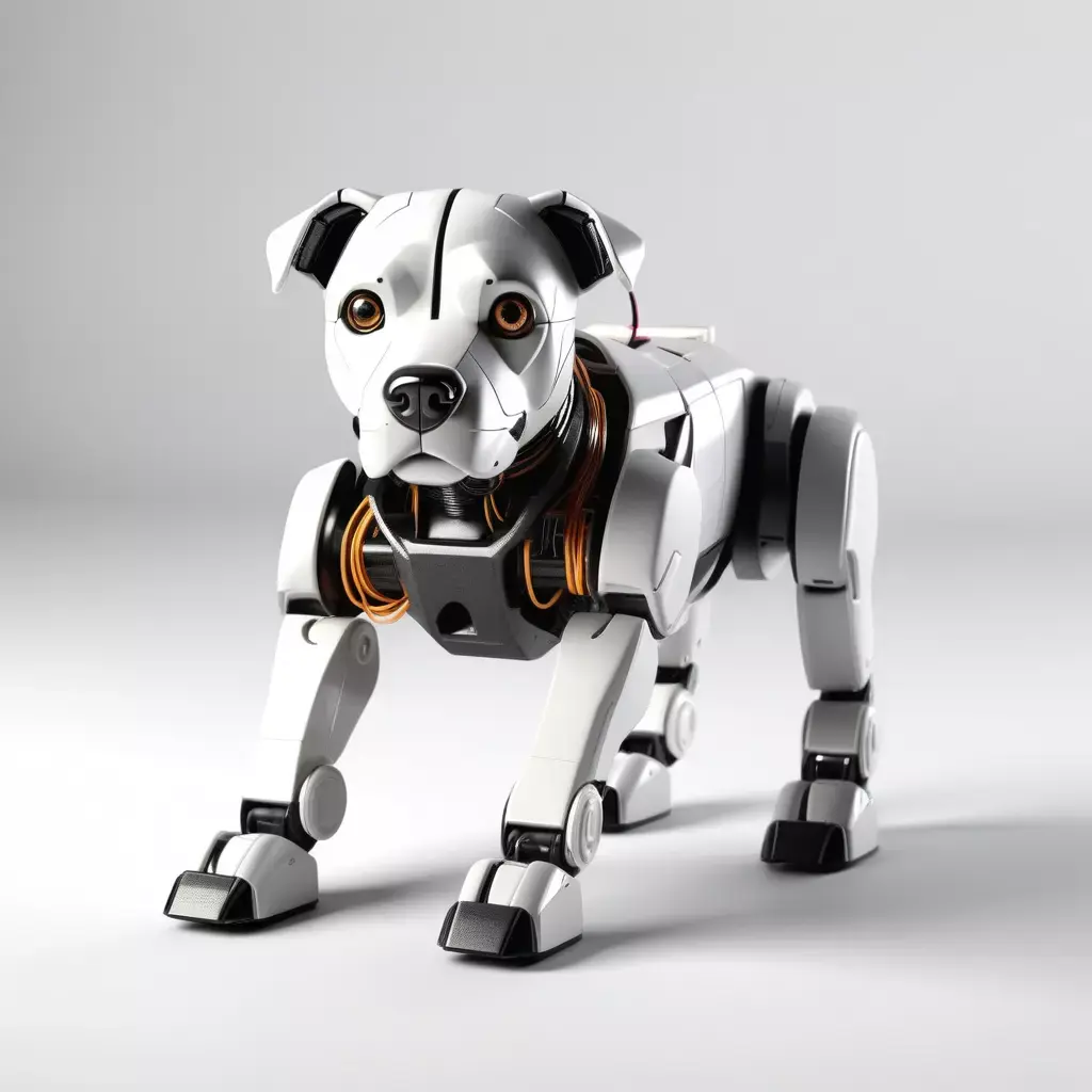 Damaged Robotic Dog Toy 3D model