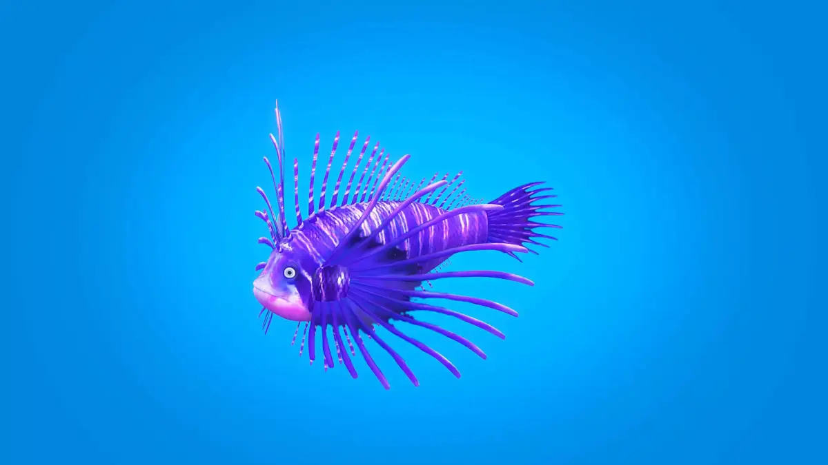 Cartoon Fish Rigged Animated Low-poly 3D model