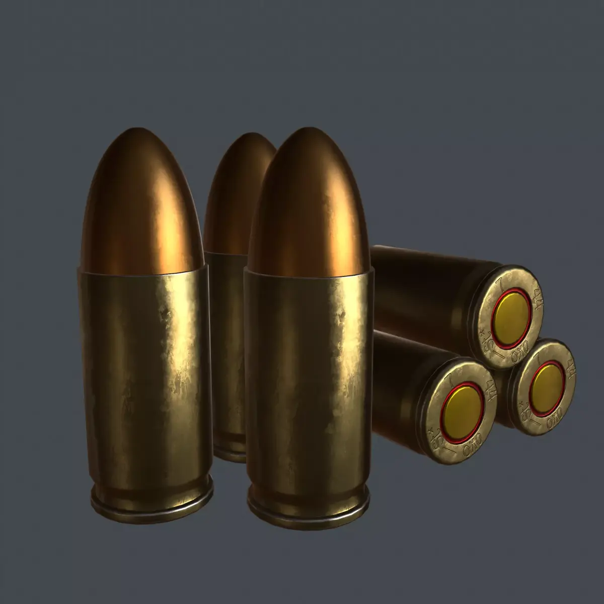 Bullet bullets Free 3D model