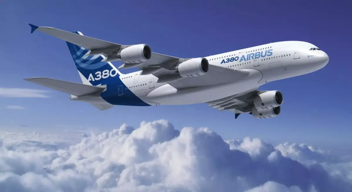 Airbus A380 3D model 7