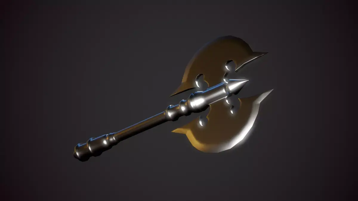 Axe - Low Poly Free low-poly 3D model