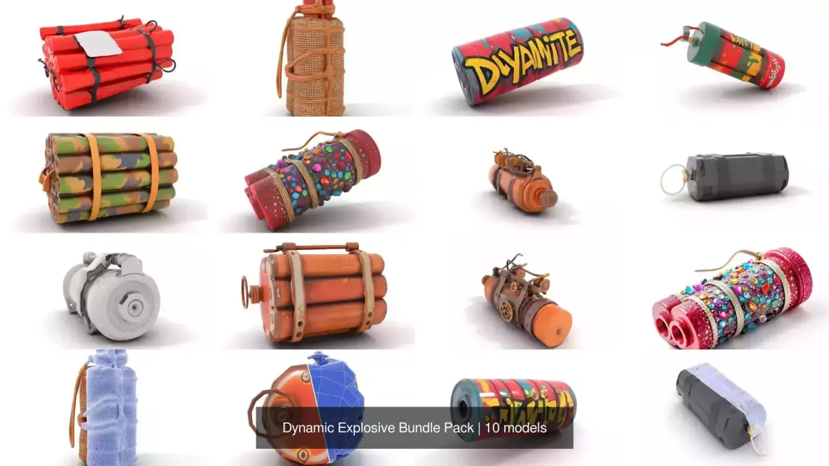 Dynamic Explosive Bundle Pack