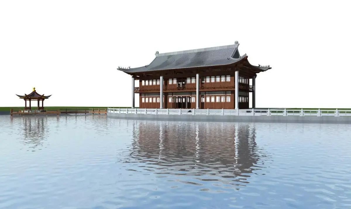 Chinese Style Architecture 3D model 65
