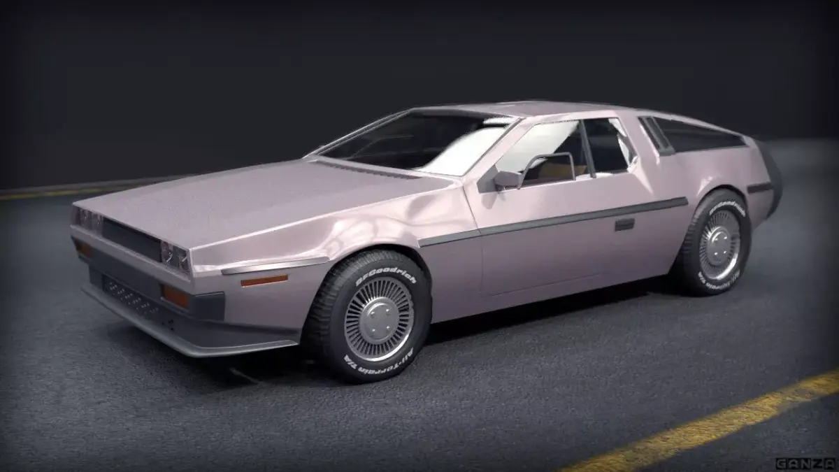 DeLorean DMC  Free 3D model