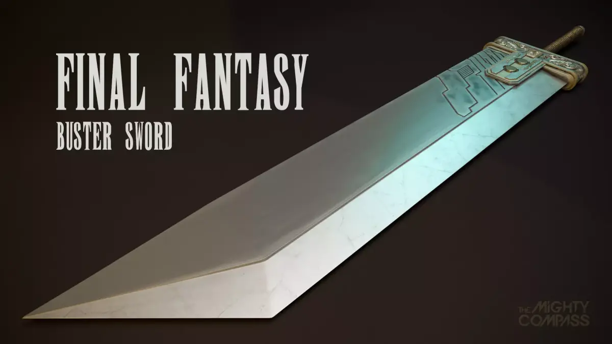 Final Fantasy - Buster Sword 3D model