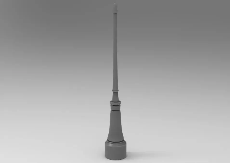 sci fi antenna 3D print model