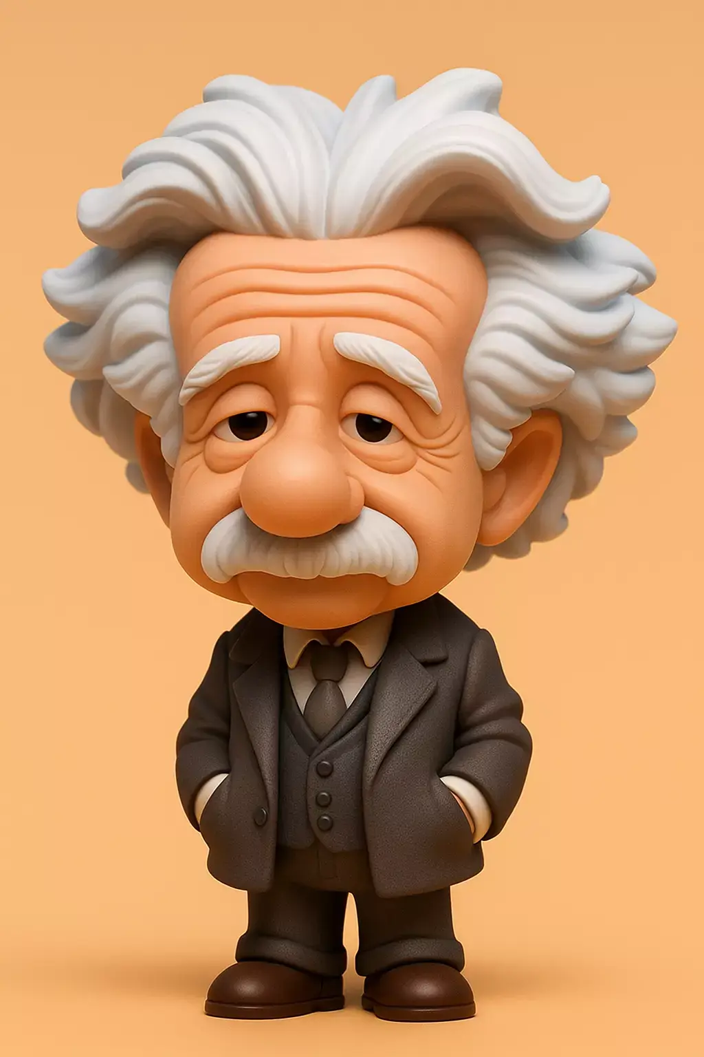 Albert Einstein 3d Model 3D print model