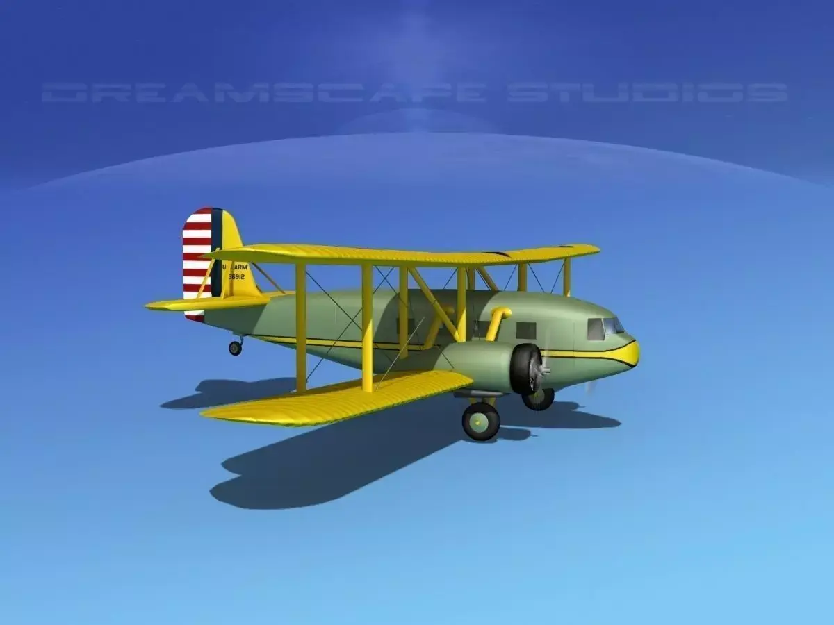 Curtiss Condor US Army  3D model