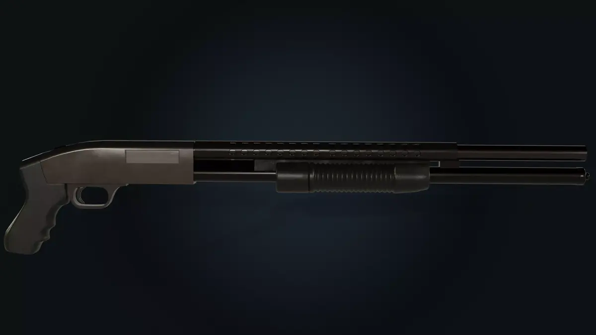 Mossberg 500 Shotgun 3D model