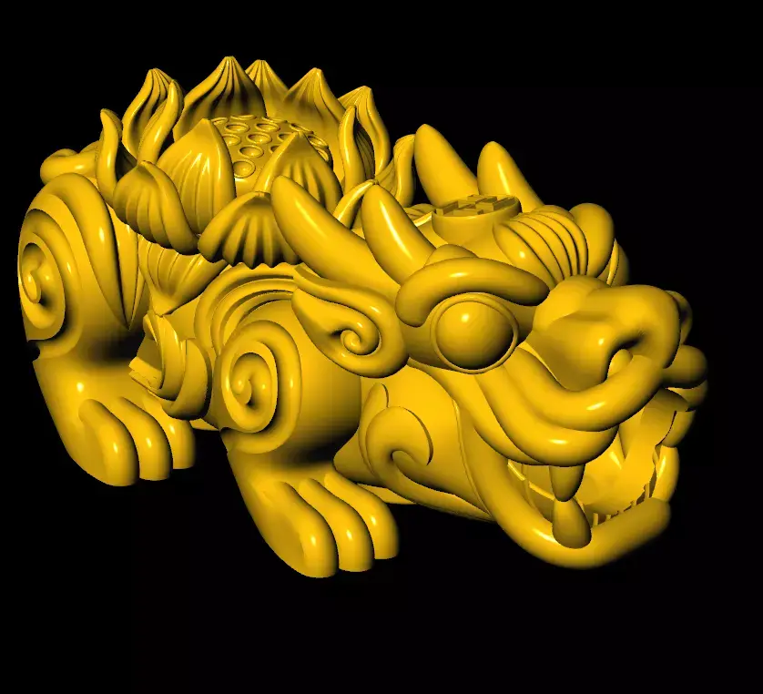 Pixiu Face Bracelet-Unicorn bracelet T06 3D print model purchase