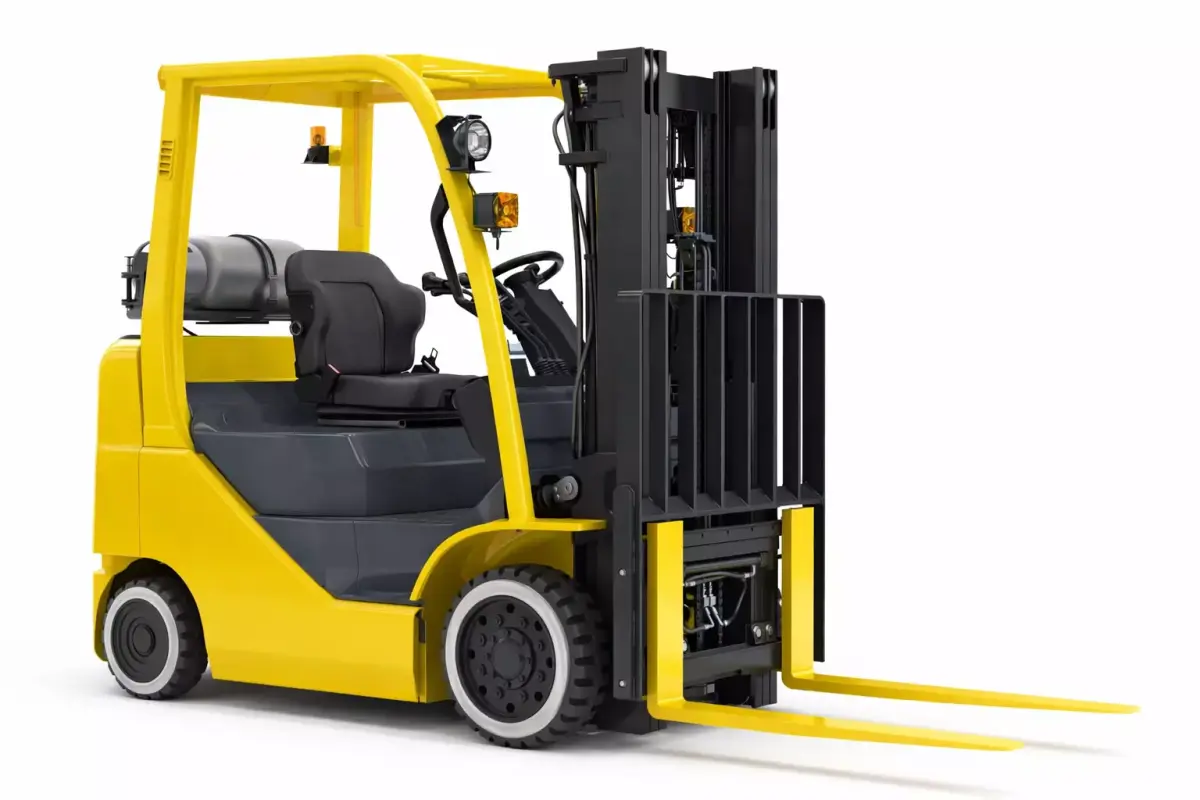 Small Capacity Forklift Compact Warehouse Handling Vehicle 02 3D model
