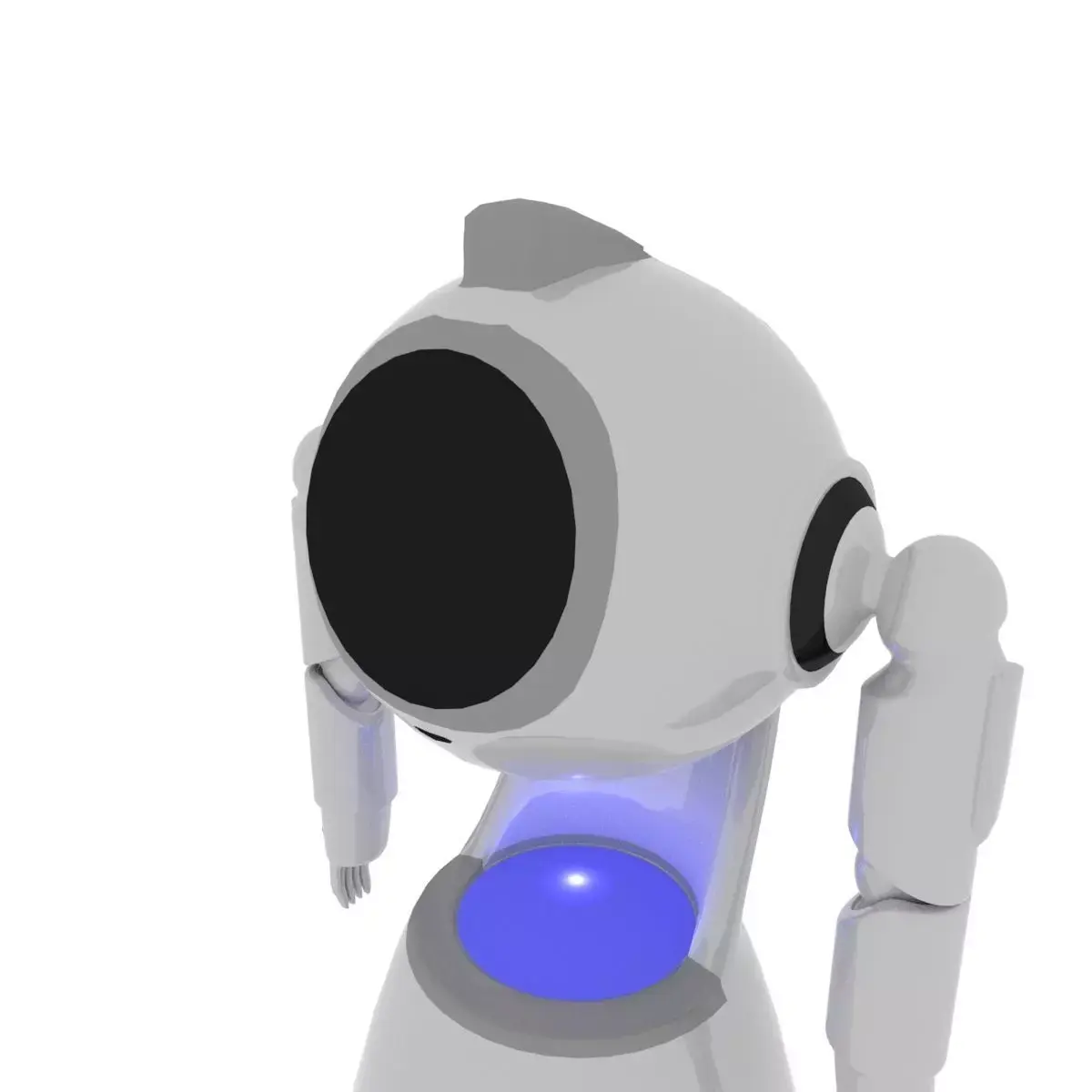 Covid-19 Robot 3D model