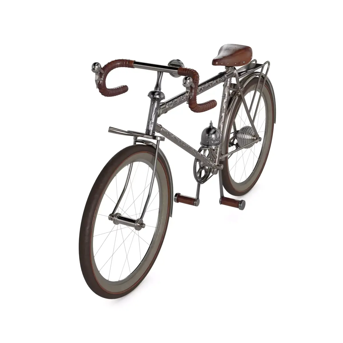 Traditional Road Bike 3D model purchase