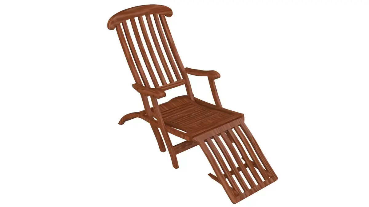 Titanic folding Chair 3D model