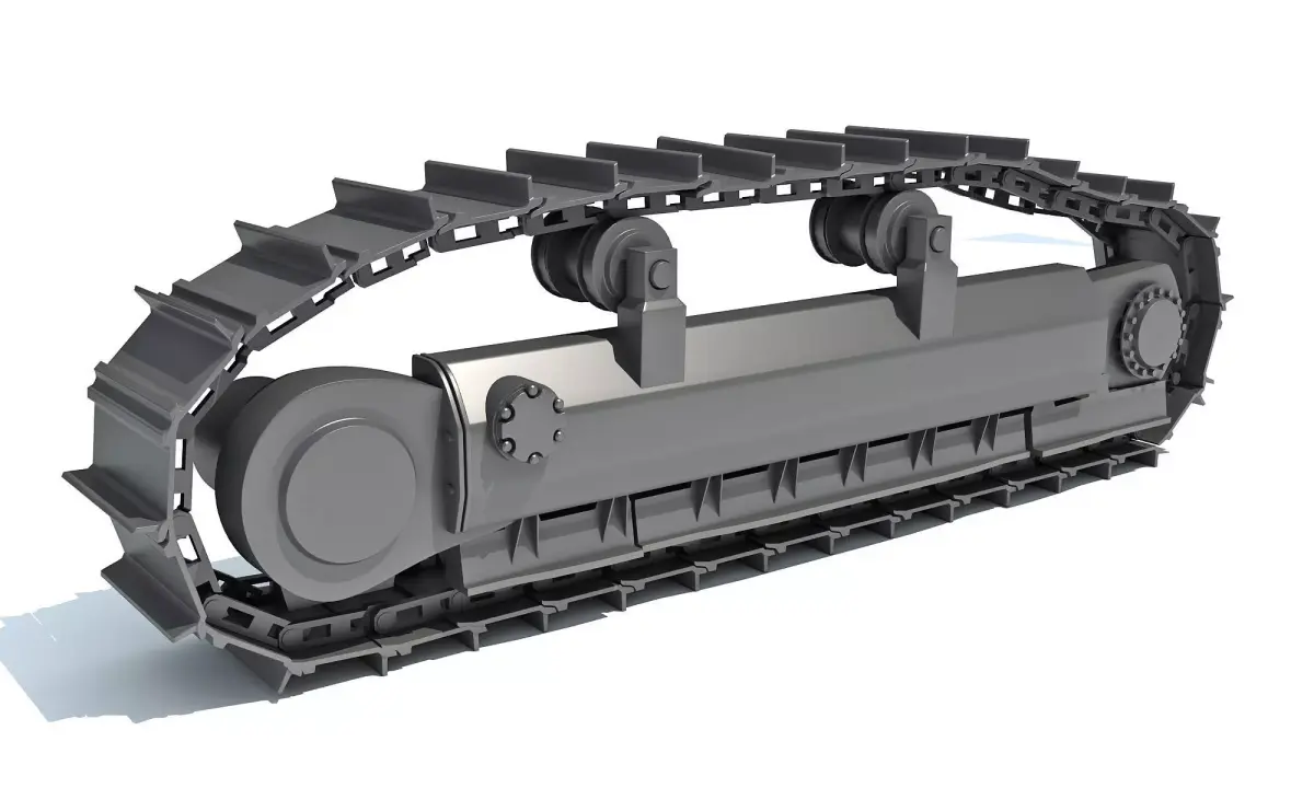 Track kit V2 3D model