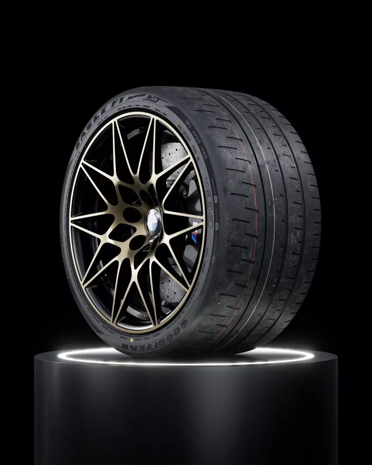 Goodyear Eagle F1 SuperCar 3R 305 30ZR19 98Y SL V2 3D model