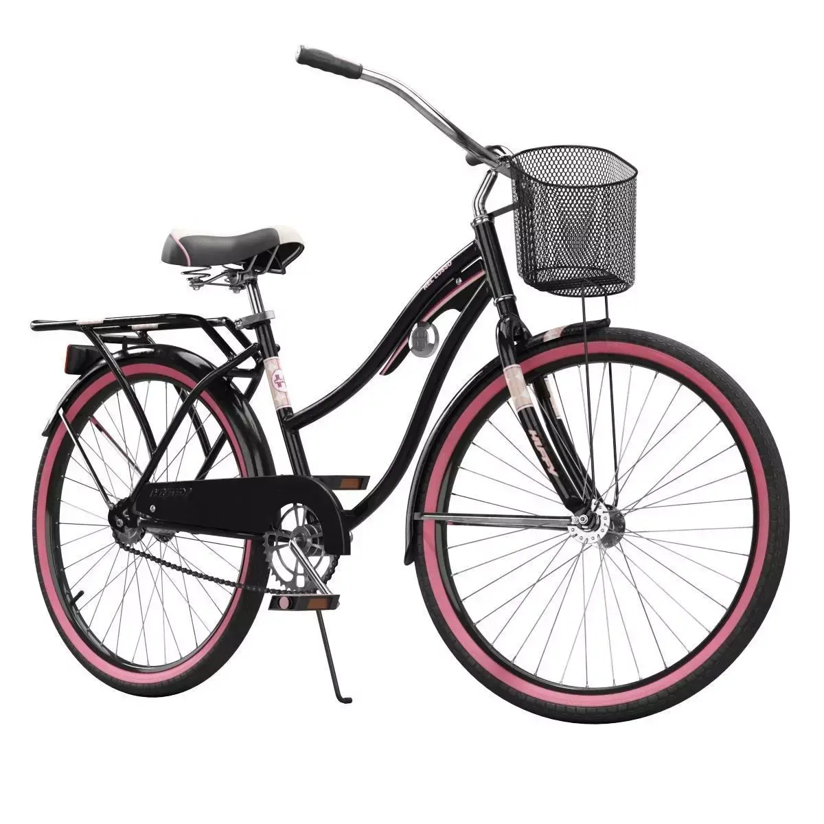 Womens Cruiser Bike with Basket 3D model
