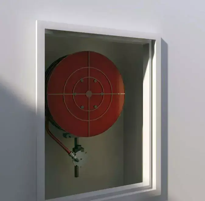 dArc fire hose reel 3D model