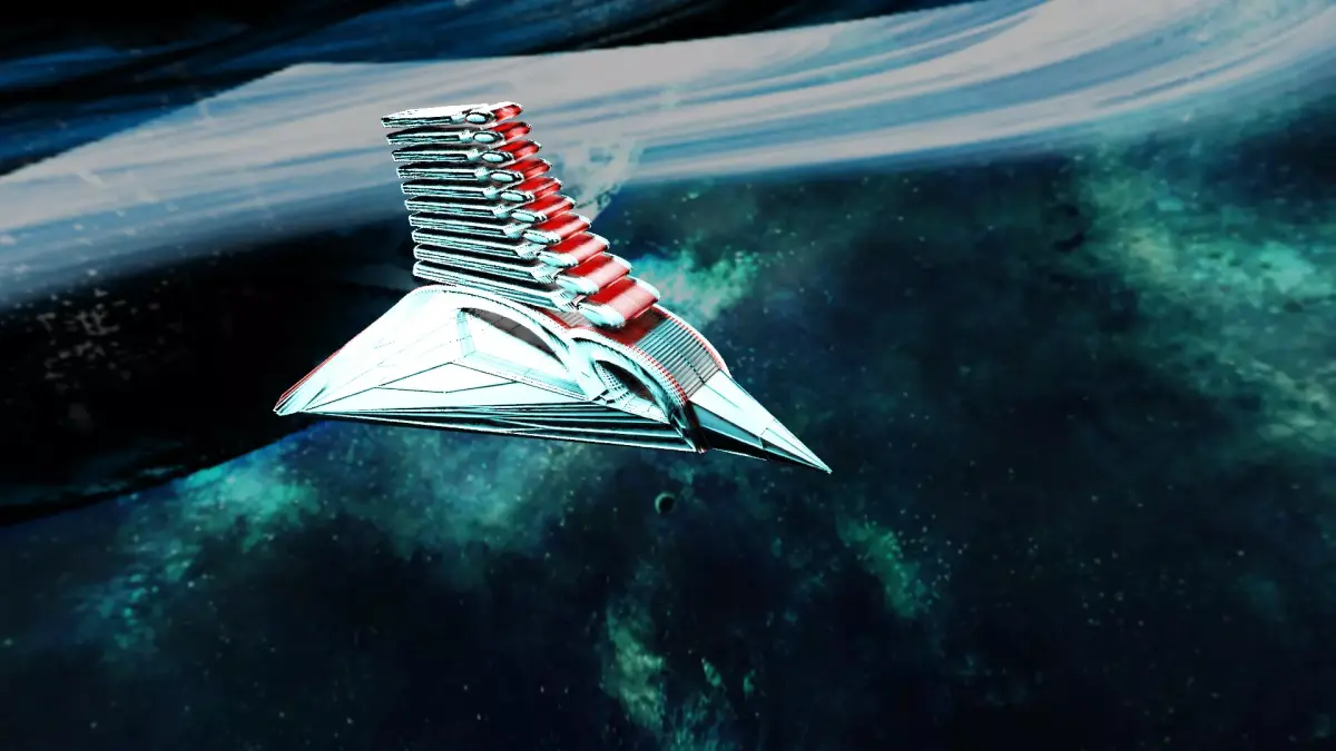 space craft Low-poly 3D model purchase