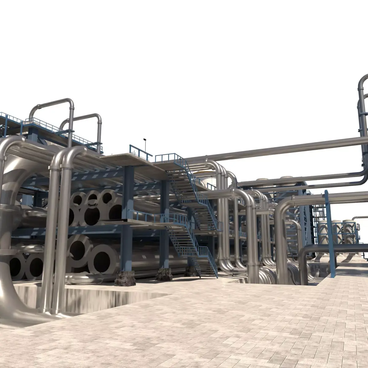 Refinery 3D model buy