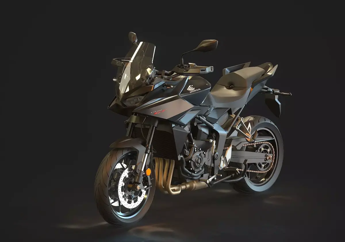 Base model Honda CB1000 GT 2026 3D model