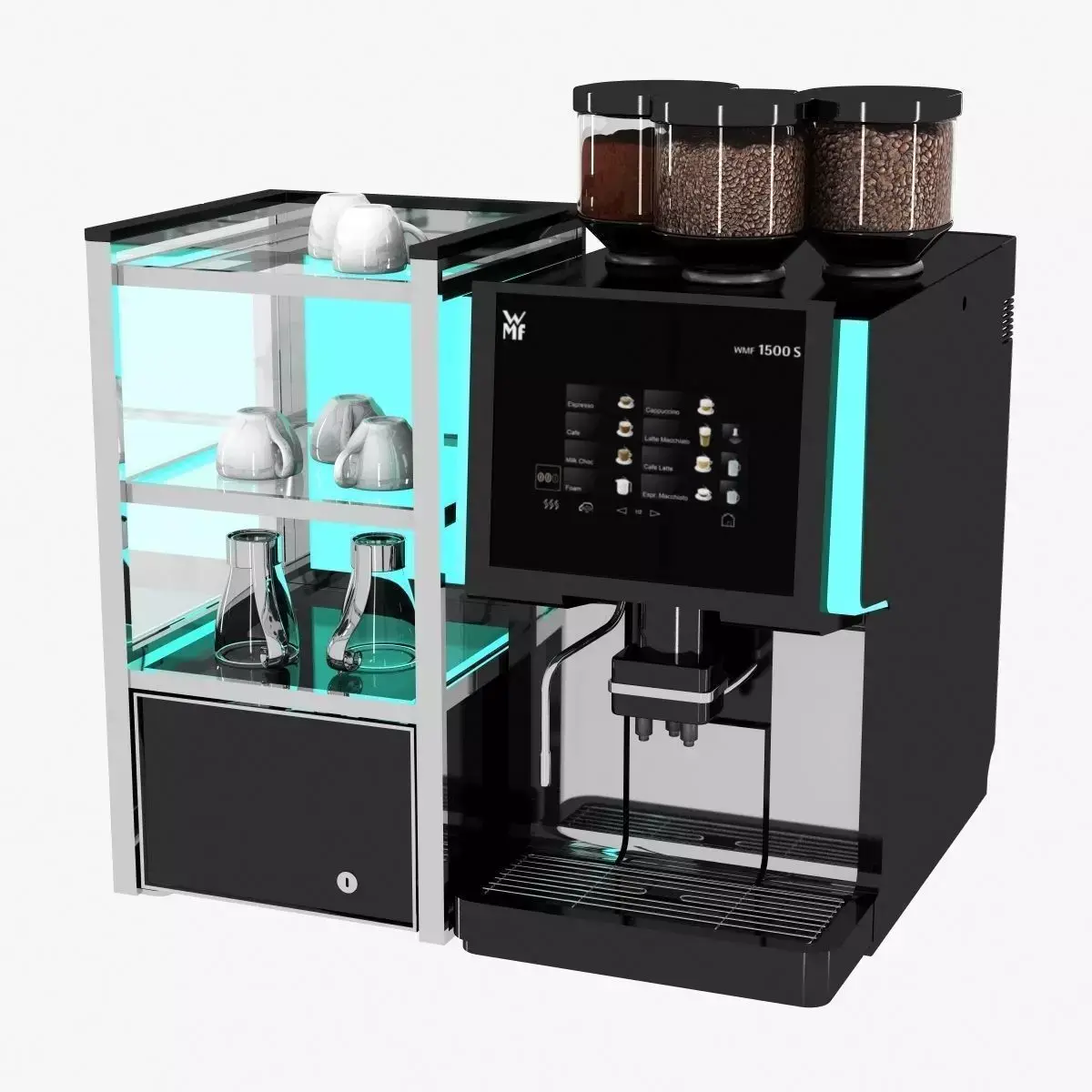 WMF coffee machine bean to cup 3D model