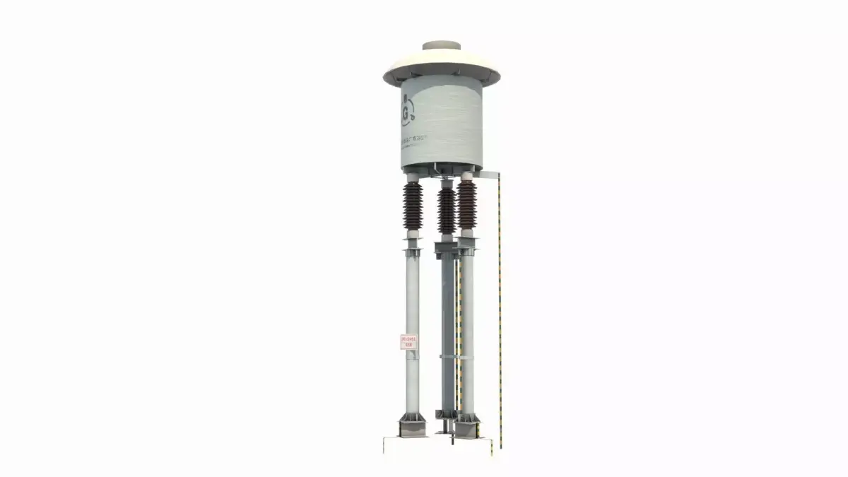 High Voltage Reactor 3 3D model