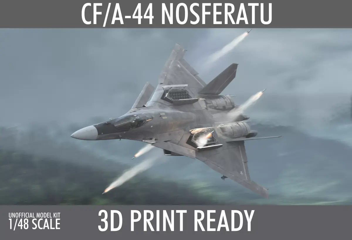 CFA-44 Nosferatu 3d Print 3D print model