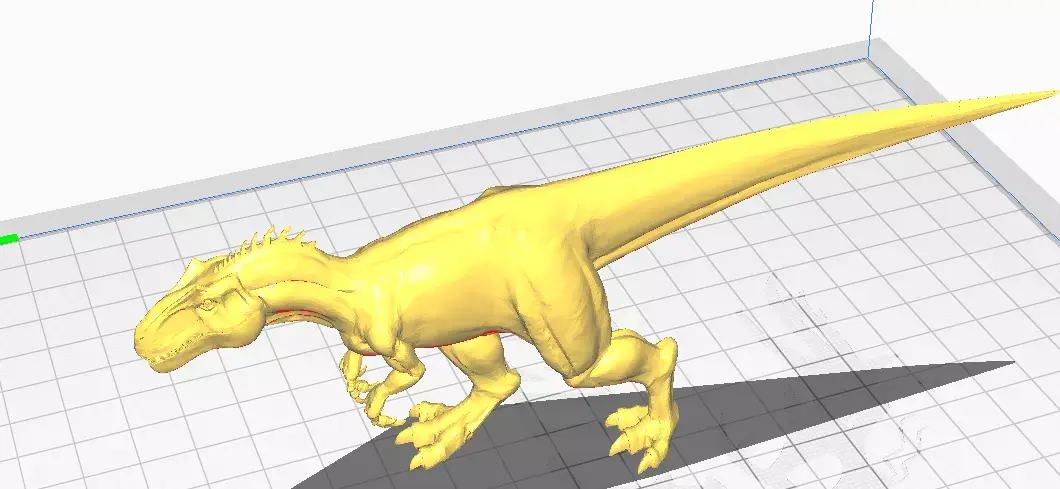 Allosaurus t - rex 3D print model