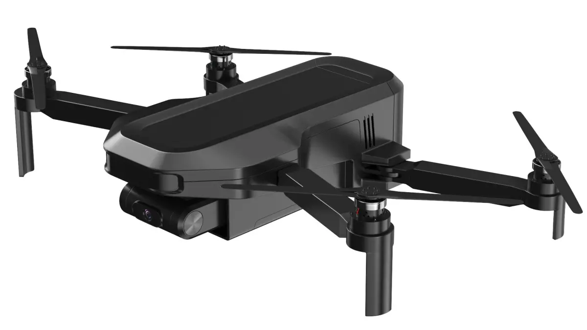 Detailed Black Drone 3D model