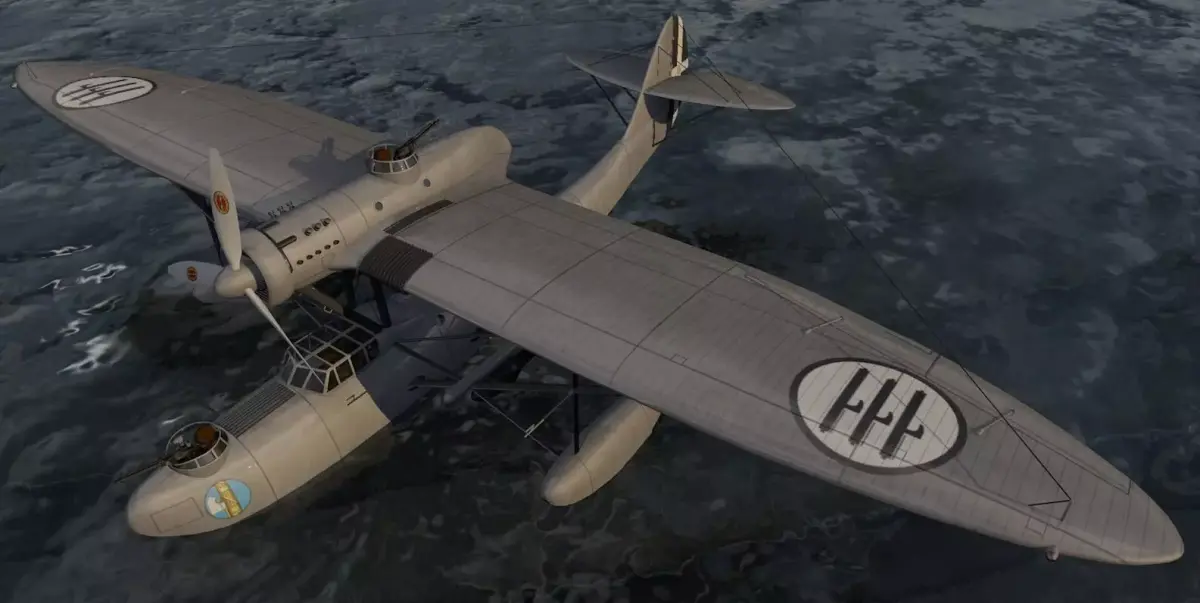 CANT Z-501 Gabbiano 3D model