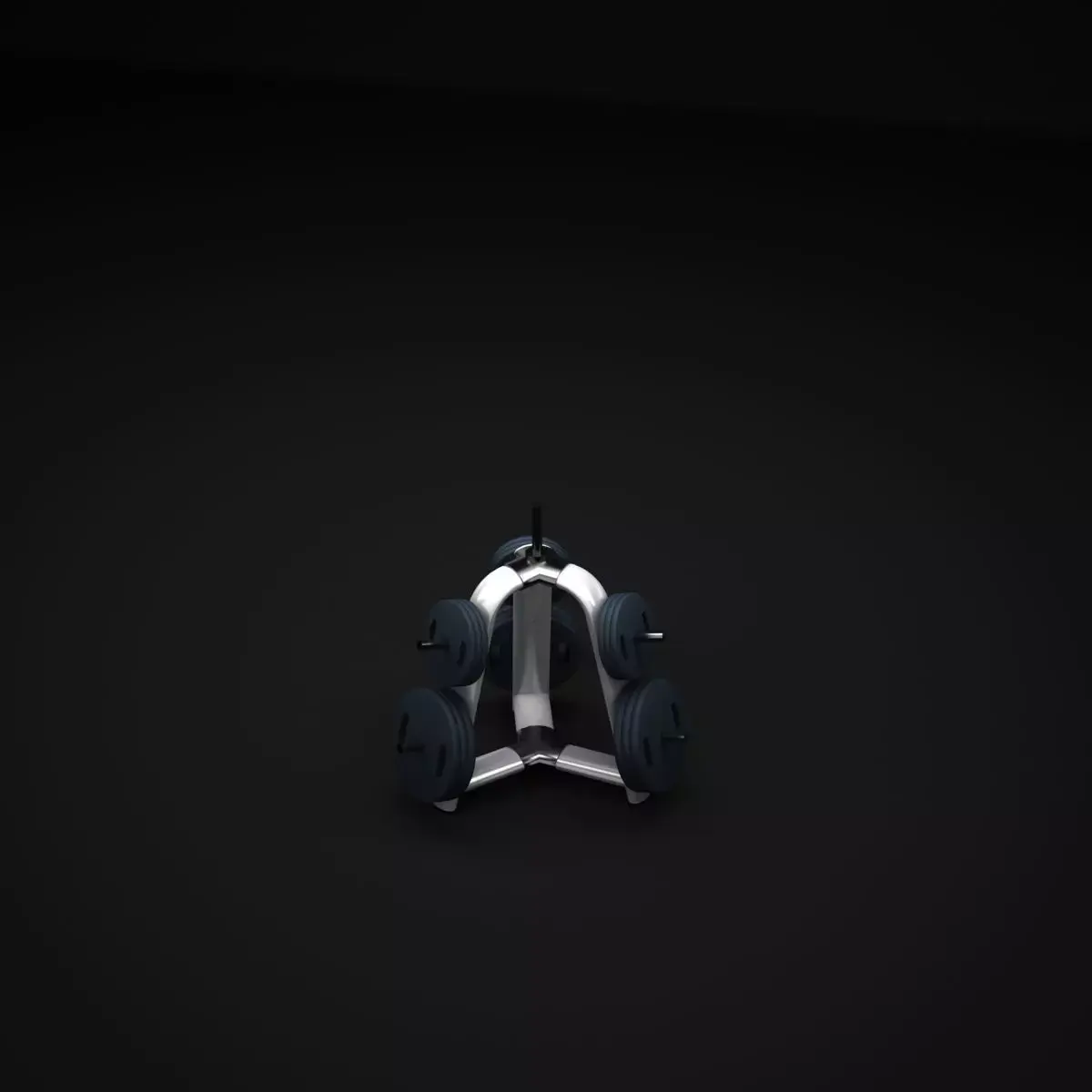 Disk Rack 3D model