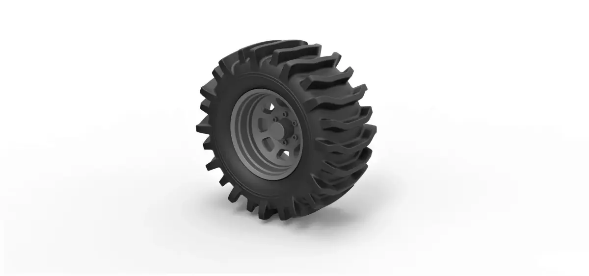 Offroad wheel 32 3D print model