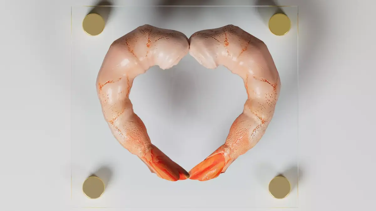 King Prawn 3D model