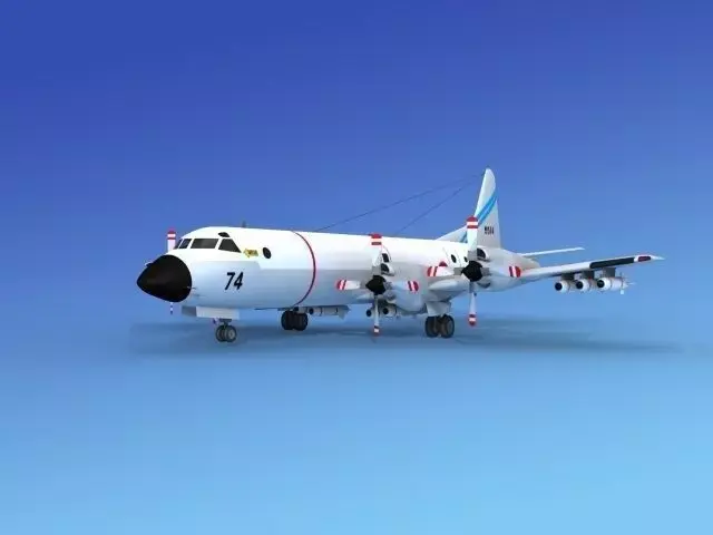 Lockheed P-3 Orion JDF 2 3D model