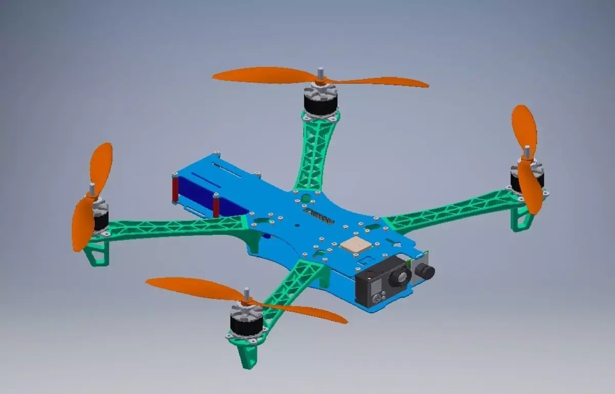 TBS Discovery Quadcopter 3D model